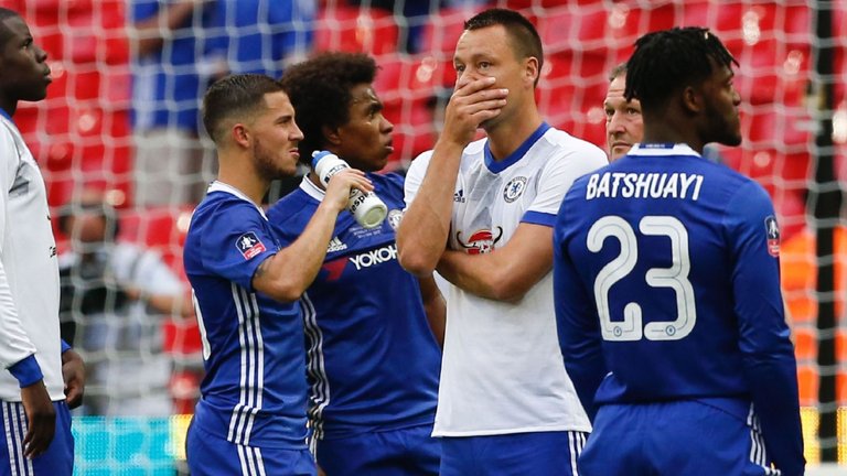 Chelsea vừa gục ngã trước Arsenal ở chung kết FA Cup.