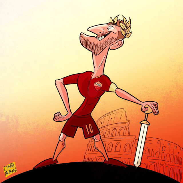 Trọn một tình yêu với As Roma, Totti trở thành huyền thoại số 1 của CLB.