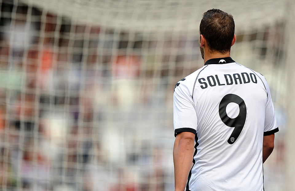 Trong sự nghiệp, Soldado ghi dấu ấn trong màu áo Getafe với 22 bàn thắng sau 60 trận ở La Liga. Sau đó, anh gia nhập Valencia theo hợp đồng trị giá 10 triệu euro. Tiếp tục gây ấn tượng khi có 29 bàn sau 60 trận, Soldado đến Tottenham năm 2013 và khi đó trở thành cầu thủ đắt nhất của đội chủ sân White Hart Lane với giá 26 triệu bảng. Hiện anh trở về Tây Ban Nha khoác áo Villarreal.