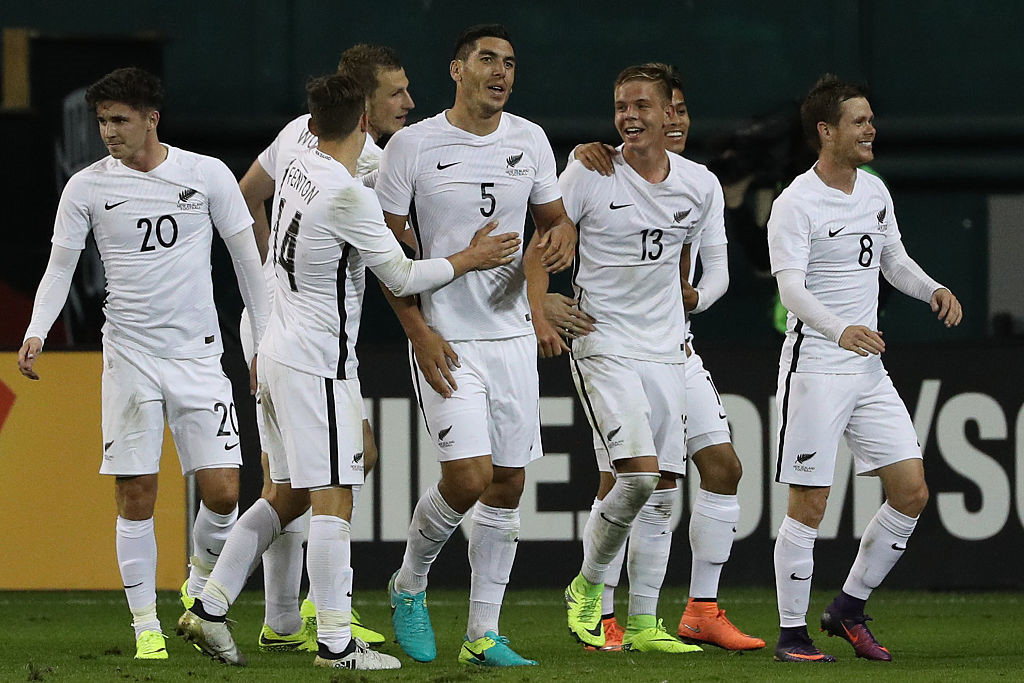 New Zealand (vô địch châu Đại Dương): Sau khi đánh bại quần đảo Solomon ở trận chung kết khu vực châu Đại Dương. New Zealand sẽ phải thi đấu thêm trận play-off liên lục địa để định đoạt số phận. Đối thủ của đội tuyển xứ sở kiwi sẽ là đội đứng thứ 5 ở vòng loại khu vực Nam Mỹ. Các đối thủ New Zealand có thể gặp gồm Paraguay, Peru, Colombia, Chile và Argentina.