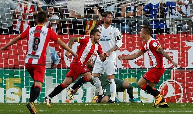 Girona tạo nên cơn địa chấn tại La Liga.