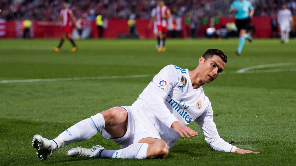 Ronaldo đang sa sút khó hiểu.
