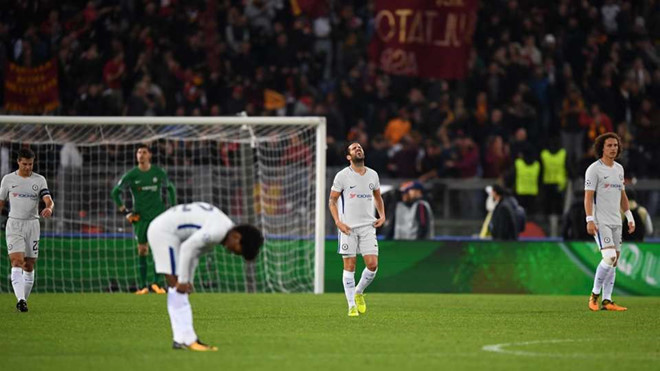 Chelsea đang mất phương hướng sau thất bại trước Roma.