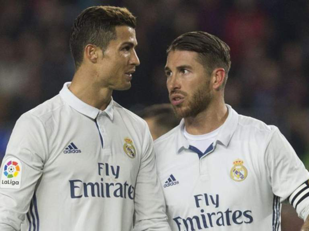 Mâu thuẫn đang xảy ra giữa Ronaldo và Ramos.