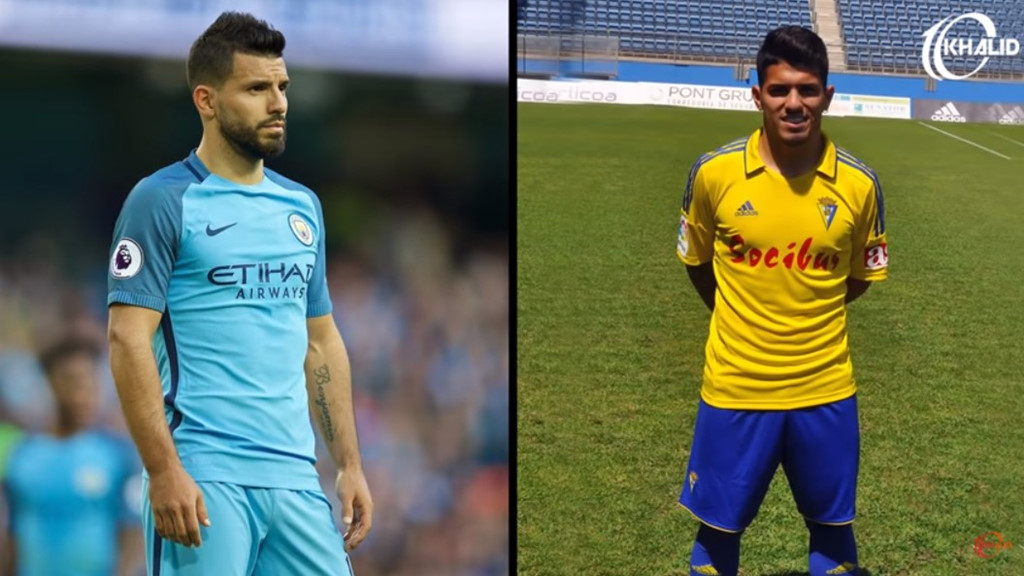 Sergio Aguero và Gaston del Castillo: Bằng tuổi Castillo, Aguero đã khoác lên mình màu áo của Atletico Madrid và nhanh chóng vươn mình thành một trong những chân sút hàng đầu thế giới. Năm nay đã 20 tuổi nhưng cậu em của Sergio Aguero vẫn chưa cho thấy nhiều sự tiến bộ và vẫn chỉ quanh quẩn ở quê nhà Argentina.