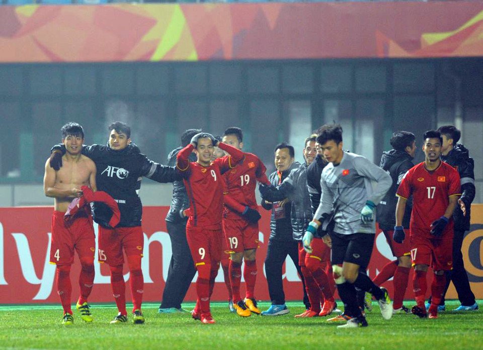 U23 Việt Nam nhận vô vàn lời khen và chúc tụng sau chiến thắng trước U23 Iraq.