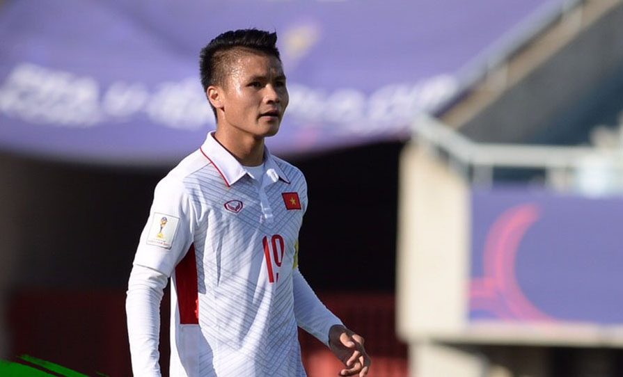 Quang Hải liên tục tỏa sáng ở VCK U23 châu Á 2018.