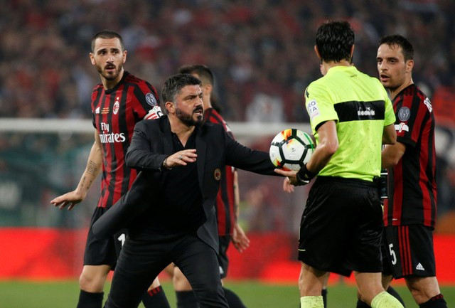 HLV Gennaro Gattuso vẫn còn nhiều việc phải làm để AC Milan trở lại là một thế lực ở Serie A.