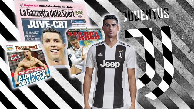 Tin tức Ronaldo sang Juventus đang xuất hiện đầy trên các mặt báo.