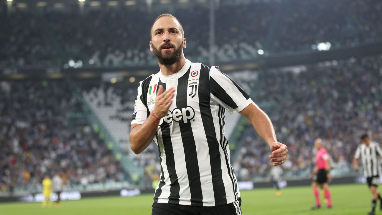 Với Ronaldo trong đội hình, Juventus sẵn sàng để Higuain ra đi.
