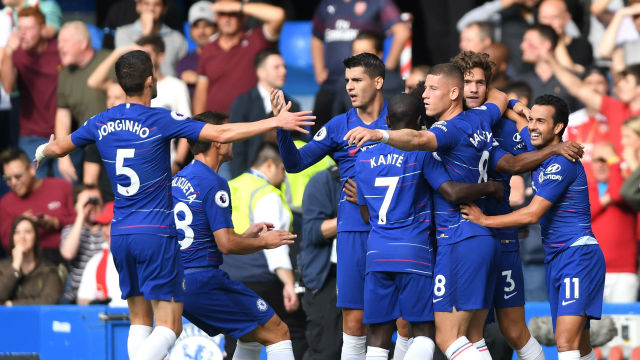 Chelsea của Maurizio Sarri đang có khởi đầu tốt tại Ngoại hạng Anh mùa này.