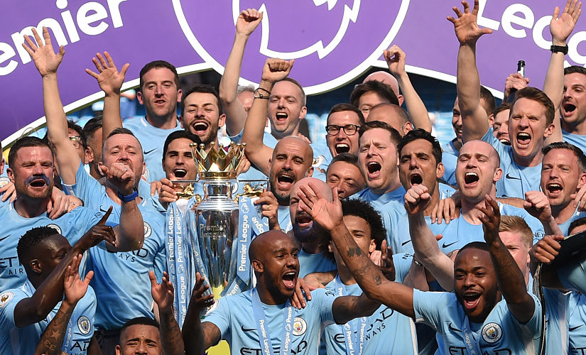 Man City của Pep Guardiola đang là một trong những đội bóng đáng xem nhất tại Ngoại hạng Anh.