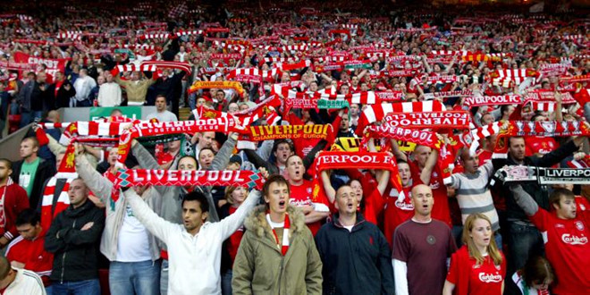 CĐV Liverpool là những người rất cuồng nhiệt.