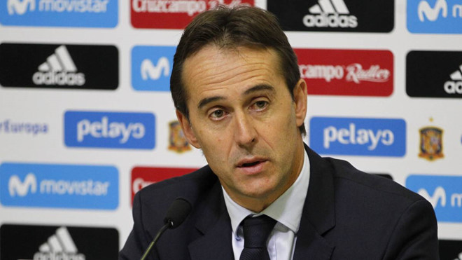 Sau thất bại nặng nề ở El Clasico, Lopetegui khó lòng giữ được ghế HLV.