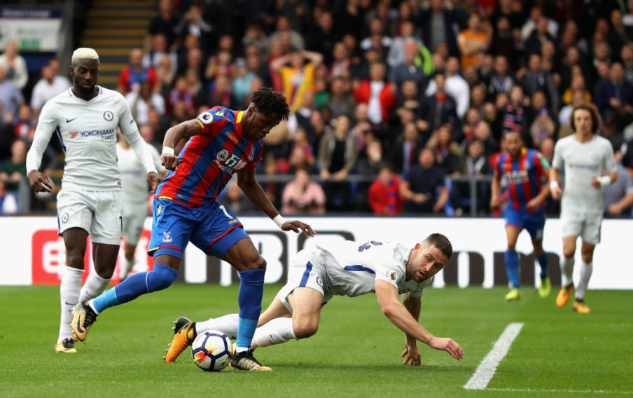 Zaha rất bén duyên mỗi khi đụng độ Chelsea.