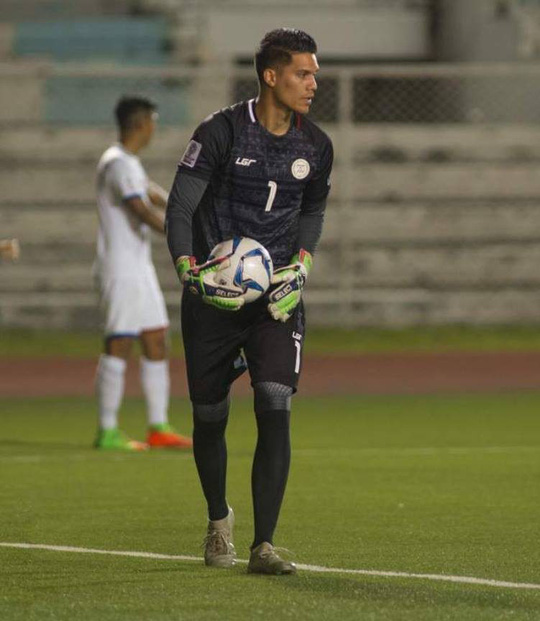 Thủ môn Falkesgaard từng chơi cho U19 Đan Mạch.