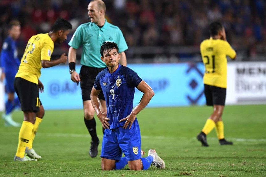 Tuyển Thái Lan vừa thất bại ở AFF Cup 2018.