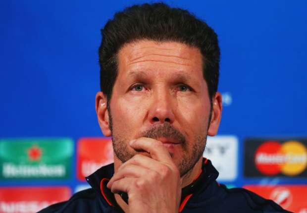 Simeone đã cố gắng giảm áp lực cho chính mình và các học trò trước trận chung kết. Ảnh: Internet.