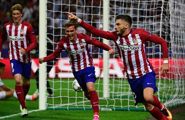 Bàn thắng của Carrasco phá tan những lời 'dè bỉu' cho rằng Atletico không biết chơi tấn công. Ảnh: Internet.