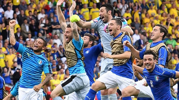 Italia chiến thắng với sự toan tính của Conte. Ảnh: Internet.