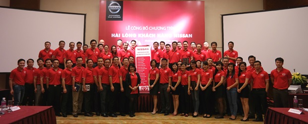 Lễ công bố chương trình HÀI LÒNG KHÁCH HÀNG NISSAN.