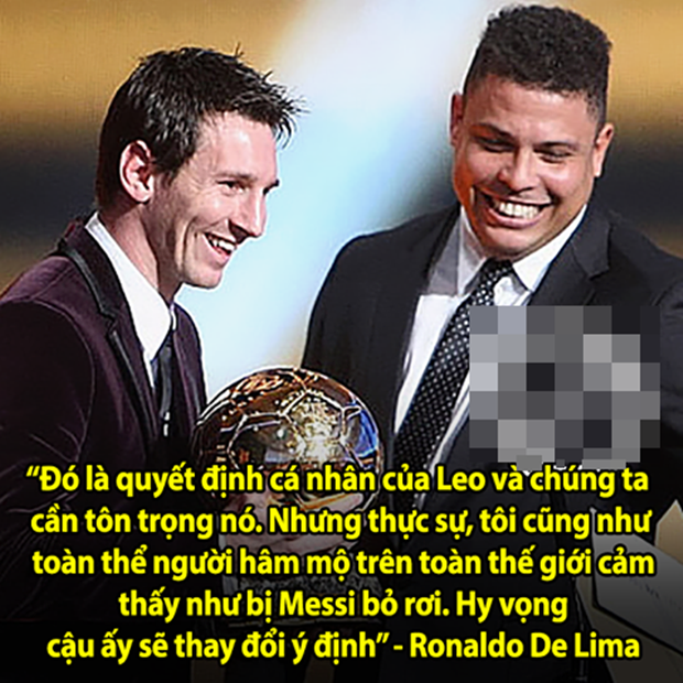 Messi đang bỏ rơi cả thế giới. Ảnh: Internet.