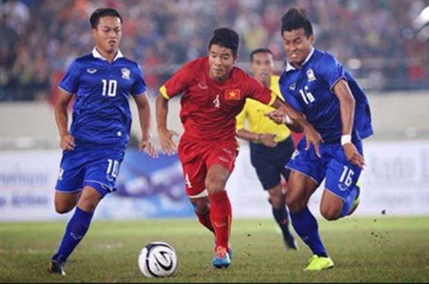 U19 Việt Nam từng thua đậm U19 Thái Lan ở chung kết U19 ĐNÁ 2015. Ảnh: Internet.