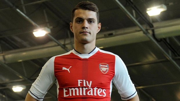Liệu Arsenal có thể vô địch với tân binh đắt giá duy nhất trong kỳ chuyển nhượng hè - Granit Xhaka? Ảnh: Internet.