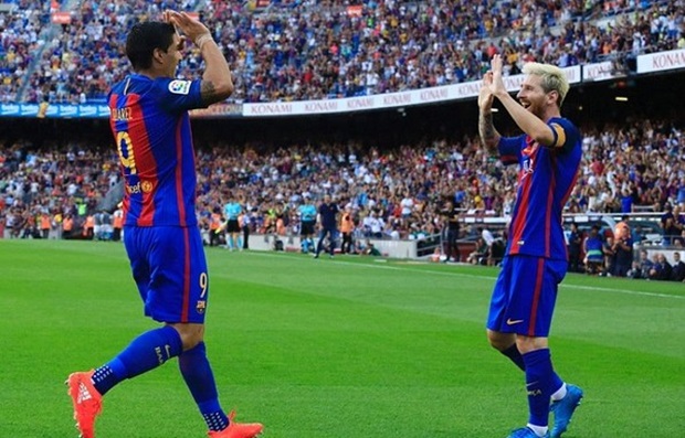Trong khi Messi, Suarez tưng bừng ở Nou Camp... Ảnh: Internet.