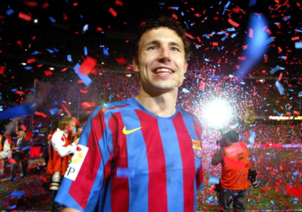 Mark van Bommel (2005-2006): vô địch C1 cùng Barca năm 2006. Ảnh: Internet.