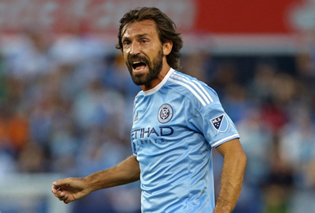 Pirlo sang Mỹ và thay đổi tư duy của cả nền bóng đá xứ sở cờ hoa. Ảnh: Internet.