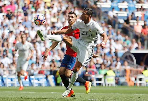 Ronaldo trở lại, và lập tức ghi bàn. Ảnh: Internet.
