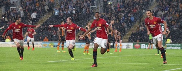 Rashford ghi bàn duy nhất giúp M.U tháng Hull 1-0. Ảnh: Internet.