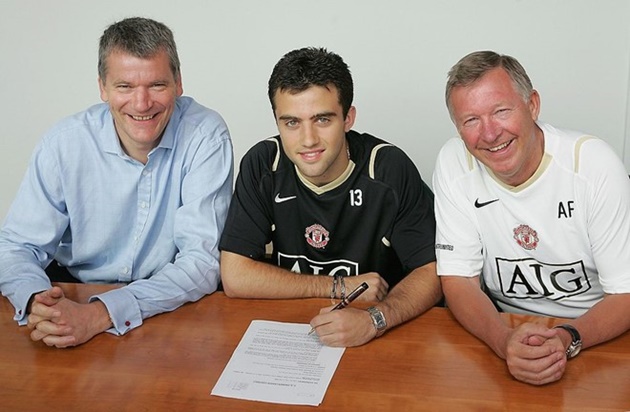 Giuseppe Rossi không để lại dấu ấn ở MU. Ảnh: Internet.