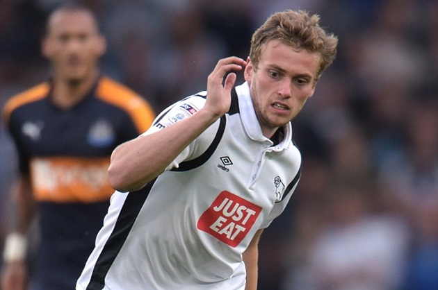James Wilson được Derby County trả về MU để điều trị chấn thương. Ảnh: Internet.