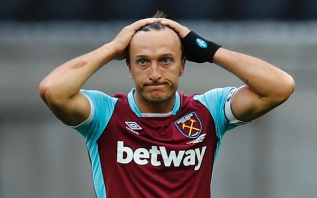 20. West Ham – Số lần dứt điểm: 151 - Tỷ lệ chuyển hóa thành bàn thắng: 6.62%. Ảnh: Internet.