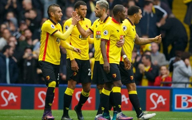5. Watford - Số lần dứt điểm: 114 – Tỷ lệ chuyển hóa thành bàn thắng: 12.28%. Ảnh: Internet.