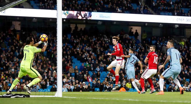 Không thể làm chủ thế trận, Man City mất điểm là hợp lý. Ảnh: Internet.