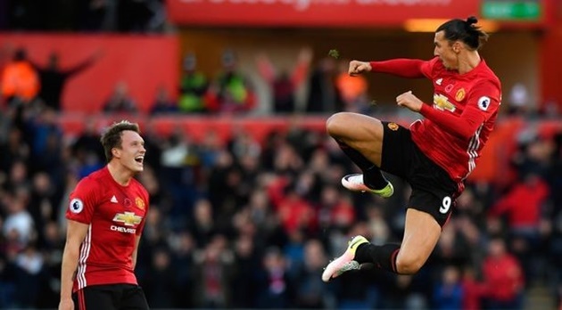Zlatan Ibrahimovic đã trải qua 610 phút từ giữa tháng 9 đến đầu tháng 11 mới có thể ghi bàn. Tuy nhiên, anh vẫn đang nằm trong top những chân sút hàng đầu Premier League với 6 bàn thắng. Ảnh: Internet.