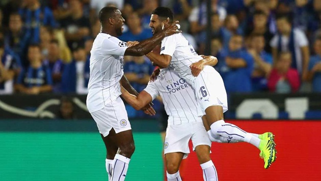 Riyad Mahrez - Leicester City - Bàn thắng ghi được: 3.