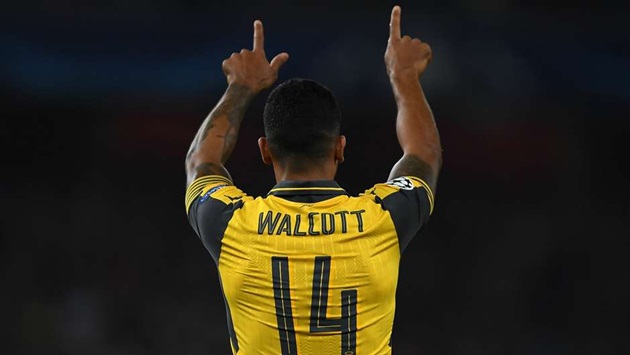 Theo Walcott - Arsenal - Bàn thắng ghi được: 3.