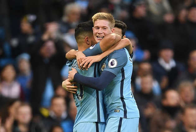 4. Manchester City (Sút 207, bàn thắng 27, tỷ lệ chuyển hóa: 13%): Đường đến khung thành đối thủ sẽ rộng mở nếu bộ đôi Kevin De Bruyne và Sergio Aguero thi đấu đúng phong độ.