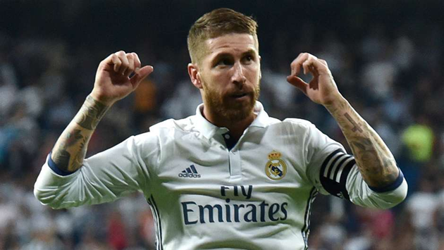 Sergio Ramos – Real Madrid.