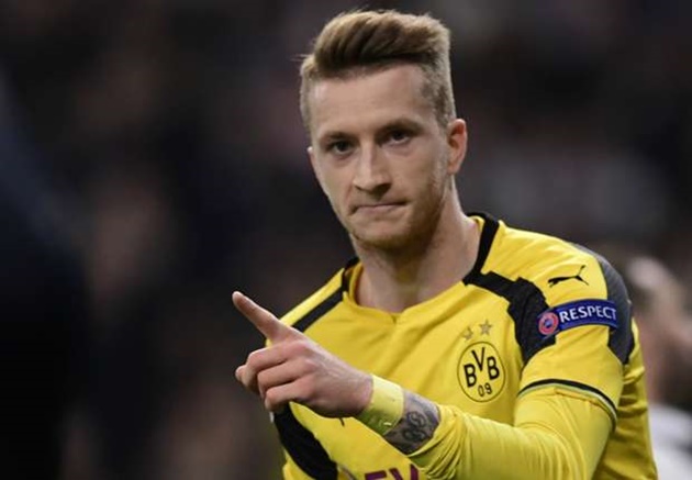 Marco Reus ghi bàn gỡ hòa 2-2 trong trận gặp Real.