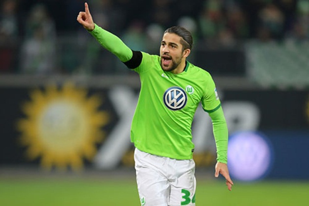 3. Hậu vệ cánh trái Ricardo Rodriguez (Wolfsburg).