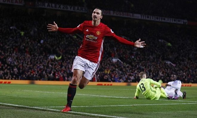 Ibrahimovic đang có phong độ ghi bàn ấn tượng trong thời gian gần đây