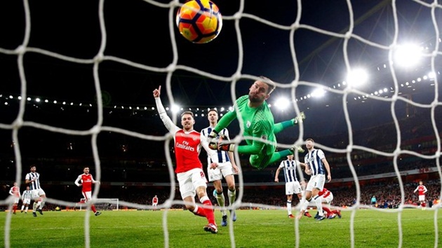 Arsenal 1-0 West Brom: Arsenal đã ghi bàn trong cả 21 trận đối đầu với West Brom tại Premier League.