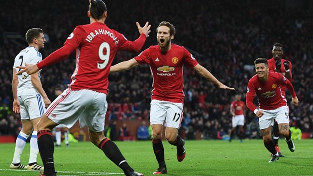 Man Utd 3-1 Sunderland: Manchester United là đội giành chiến thắng nhiều nhất trong ngày Boxing Day (19 trận).