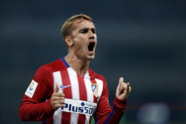 2. Tiền đạo Antoine Griezmann (Atletico Madrid).