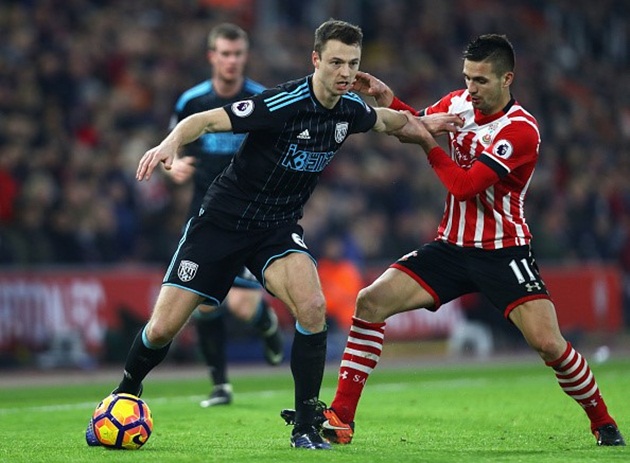 8. West Brom (236 lần phạm lỗi): Con số này có vẻ vẫn còn ít bởi West Brom đang được dẫn dắt bởi một huấn luyện viên trung thành với lối đá "chém đinh chặt sắt" Tony Pulis.